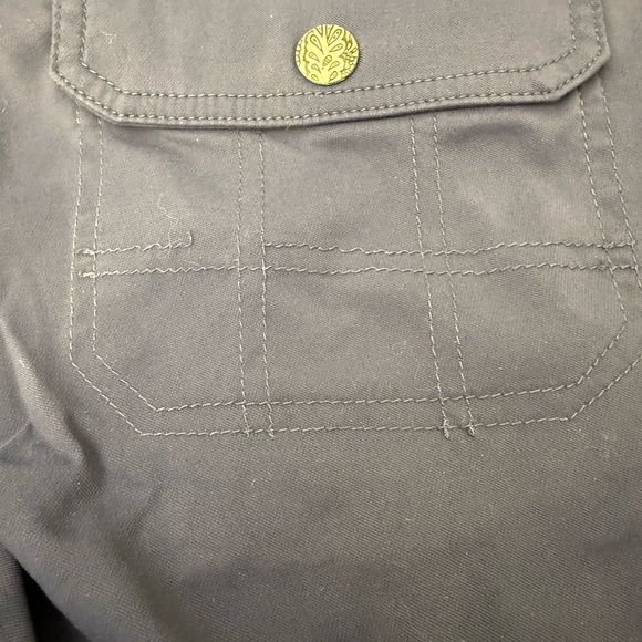 Prana Pants Womens Nylon Stretch Side Pocket Outdoors Hiking Walking Blue Size 4 - Picture 9 of 10